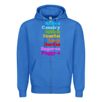 True Royal althea cassidy name woman mans Zipper Hoodie - linhVisuals