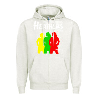 Oatmeal Heather otls heathers Zipper Hoodie - linhVisuals