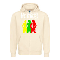 Sandshell otls heathers Zipper Hoodie - linhVisuals