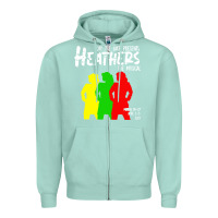 Seafoam otls heathers Zipper Hoodie - linhVisuals