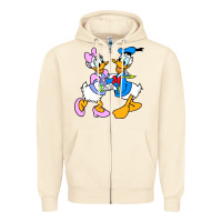 Sandshell donal duck Zipper Hoodie - linhVisuals