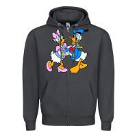 Smoke donal duck Zipper Hoodie - linhVisuals