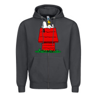 Smoke peanuts the doghouse Zipper Hoodie - linhVisuals