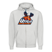 Dove Grey utica pioneers vectorized Zipper Hoodie - linhVisuals