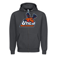 Smoke utica pioneers vectorized Zipper Hoodie - linhVisuals
