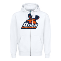 Utica Pioneers Vectorized Zipper Hoodie | Teevron