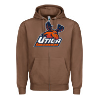 Chestnut utica pioneers vectorized Zipper Hoodie - linhVisuals