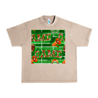 French Oak american football megaphone and game seamless pattern Urban Heavy Tee - BundleAndBundleShop