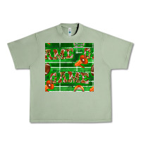 Oil Green american football megaphone and game seamless pattern Urban Heavy Tee - BundleAndBundleShop