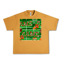 Peanut Butter american football megaphone and game seamless pattern Urban Heavy Tee - BundleAndBundleShop