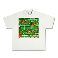 Pistachio american football megaphone and game seamless pattern Urban Heavy Tee - BundleAndBundleShop