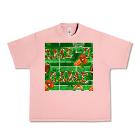 American Football Megaphone And Game Seamless Pattern Urban Heavy Tee | Teevron