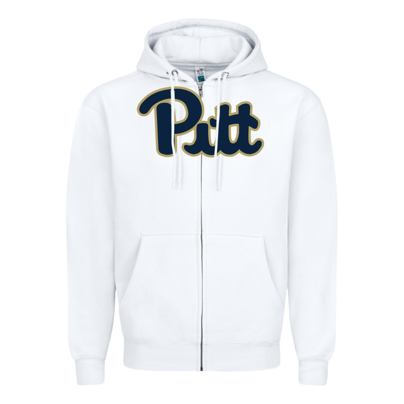 University Of Pittsburgh Zipper Hoodie by linhVisuals | Teevron