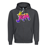 Smoke jem and the holograms musical Zipper Hoodie - linhVisuals