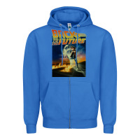True Royal back to the future vintage Zipper Hoodie - linhVisuals
