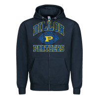 Navy dillon football   friday night lights Zipper Hoodie - linhVisuals
