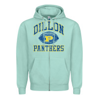Seafoam dillon football   friday night lights Zipper Hoodie - linhVisuals