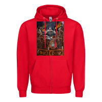 Red Neil Peart cool Zipper Hoodie - linhVisuals