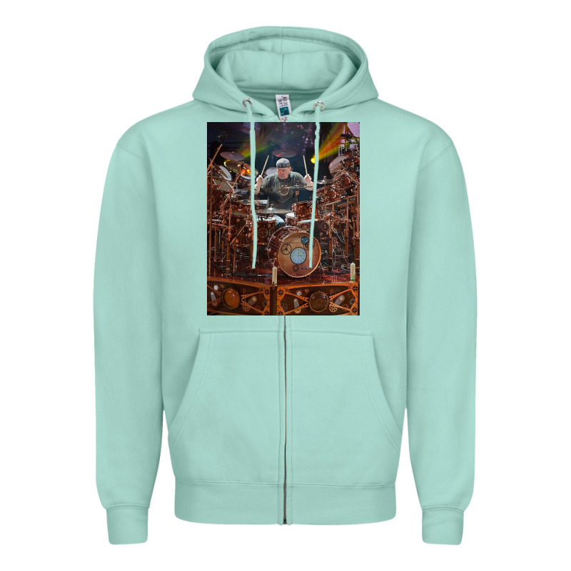 Neil Peart Cool Zipper Hoodie by linhVisuals | Teevron