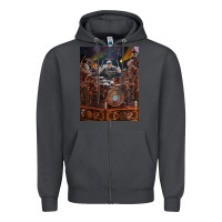 Smoke Neil Peart cool Zipper Hoodie - linhVisuals