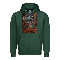 Sports Green Neil Peart cool Zipper Hoodie - linhVisuals