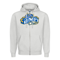 Dove Grey university of maine at presque isle vectorized Zipper Hoodie - linhVisuals