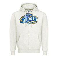 Oatmeal Heather university of maine at presque isle vectorized Zipper Hoodie - linhVisuals