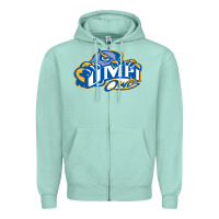 Seafoam university of maine at presque isle vectorized Zipper Hoodie - linhVisuals