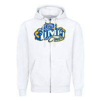 White university of maine at presque isle vectorized Zipper Hoodie - linhVisuals
