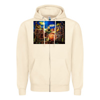 Sandshell Neil Peart encore Zipper Hoodie - linhVisuals