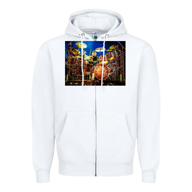Neil Peart Encore Zipper Hoodie by linhVisuals | Teevron