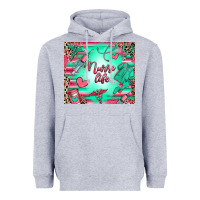 Heather Grey nurse life Heavyweight Hoodie - RanaPortraitStore