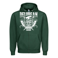 Delorean Machine Zipper Hoodie | Teevron