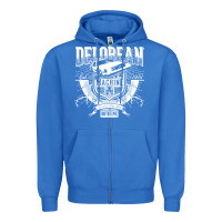 True Royal delorean machine Zipper Hoodie - linhVisuals