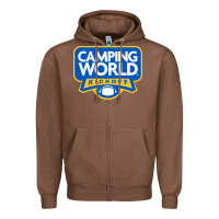 Chestnut camping world, games Zipper Hoodie - linhVisuals