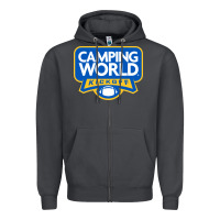 Smoke camping world, games Zipper Hoodie - linhVisuals