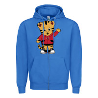 True Royal daniel tigers neighborhood Zipper Hoodie - linhVisuals