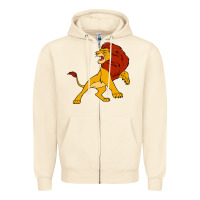 Sandshell mufasa the lion king Zipper Hoodie - linhVisuals