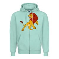 Mufasa The Lion King Zipper Hoodie | Teevron