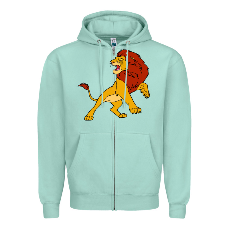 Mufasa The Lion King Zipper Hoodie by linhVisuals | Teevron
