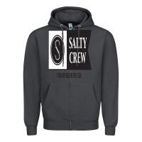Smoke salty crew Zipper Hoodie - linhVisuals