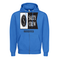 True Royal salty crew Zipper Hoodie - linhVisuals