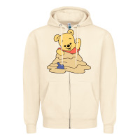 Sandshell baby bear Zipper Hoodie - linhVisuals