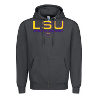 Smoke lsu college of engineering  1890 Zipper Hoodie - linhVisuals