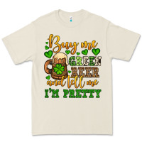 Bone Buy me green beer and tell me i'm pretty Premium Tee - OliviaCreatesArt