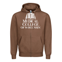 Chestnut medical college of wisconsin Zipper Hoodie - linhVisuals