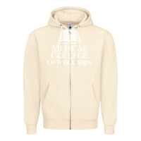 Sandshell medical college of wisconsin Zipper Hoodie - linhVisuals