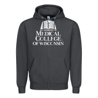Smoke medical college of wisconsin Zipper Hoodie - linhVisuals