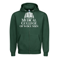 Sports Green medical college of wisconsin Zipper Hoodie - linhVisuals