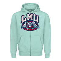 Seafoam lmu education Zipper Hoodie - linhVisuals